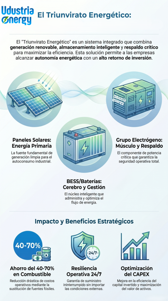 Blog1 Triunvariato energetico panel solar grupo electrogeno bess baterias