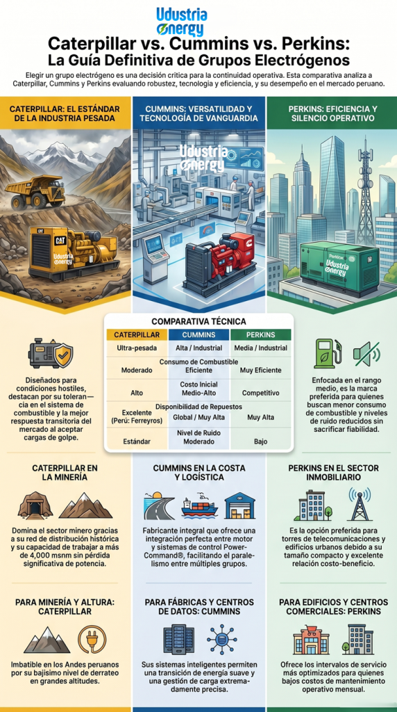 ¿Cuál grupo electrógeno es mejor: CUMMINS, PERKINS o CATERPILLAR? 2 Blog3 Caterpillar Cummins Perkins Udustria Energy Grupos Electrogenos Peru foto 1 1